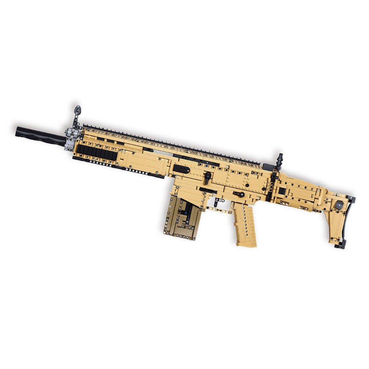 SLUBAN M38-B1353 Model Bricks Gun 1/1 MK17-S 1690Pcs