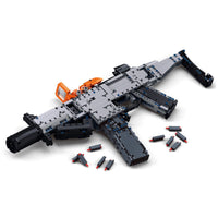 SLUBAN M38-B1357 Model Bricks Gun 1/1 SMG-45S 715Pcs