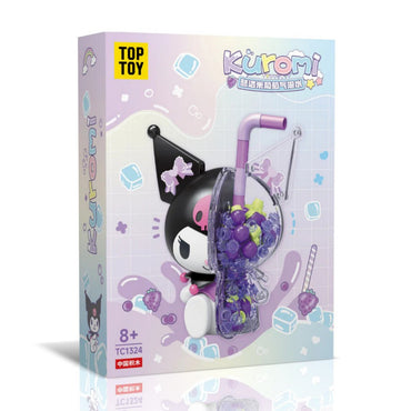 TOPTOY Sparkling Water Doll Series Building Blocks-Kuromi