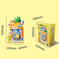 AREA-X SpongeBob Fantastic Window Sill Building Set