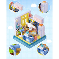 AREA-X BOX Sanrio Family Cute Shop Building Set