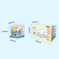 AREA-X BOX Sanrio Family Cute Shop Building Set