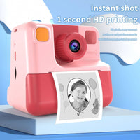 CP09 Kids Camera Instant Print 1080P with Zero Ink -HugmieToys