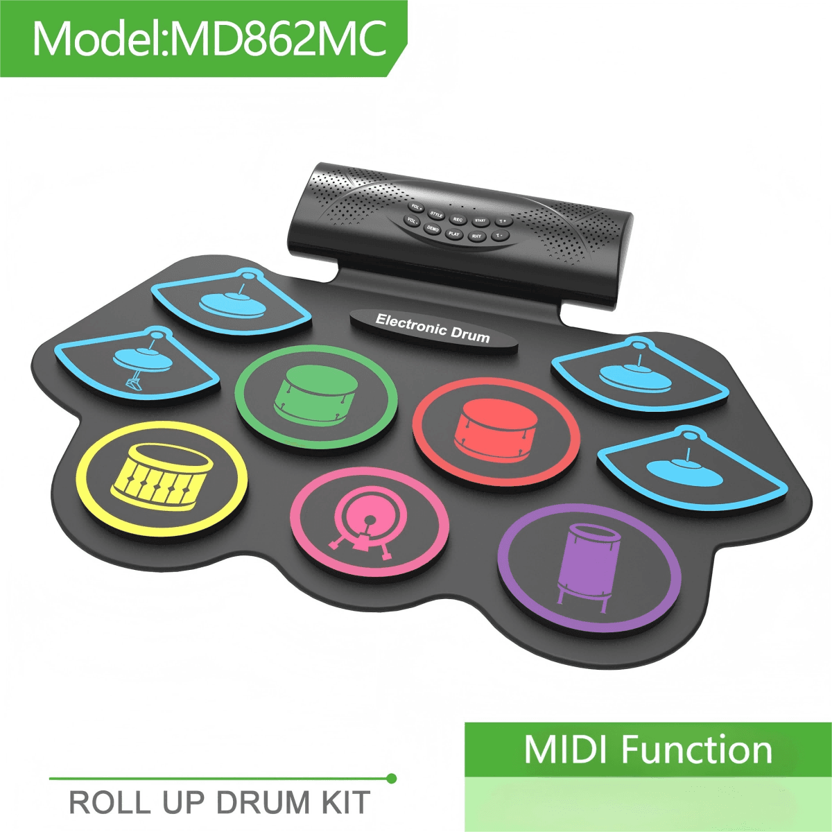 MD862MC Electronic Drum Pad Set