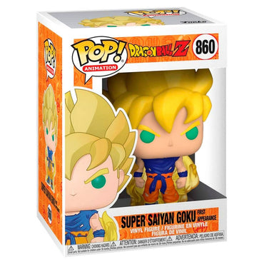 Funko Pop Dragon Ball Z S8 Super Saiyan Goku First Appearance Figure - HugmieToys