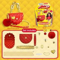 Girls Toy DIY Mini Bag Making Kit - HugmieToys