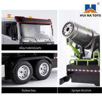 Huina 1316 1:18 Semi-Alloy Remote Control Fog Cannon Truck Toy