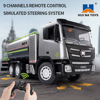 Huina 1316 1:18 Semi-Alloy Remote Control Fog Cannon Truck Toy