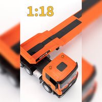 Huina 1319 1:18 Remote Control Flatbed Trailer and Excavator Set-HugmieToys