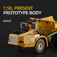 Huina 1611 Alloy Excavator and Dumper Truck Set-HugmieToys