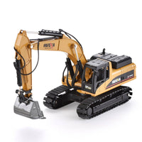 Huina 1611 Alloy Excavator and Dumper Truck Set-HugmieToys