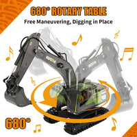 Huina 1661 Remote Control Excavator-HugmieToys