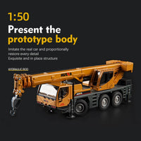 Huina 1702 1:50 Alloy Truck Mounted Crane Model-HugmieToys
