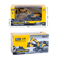 Huina 1703 1:50 I9 Concept Diecast Metal Excavator Model - HugmieToys