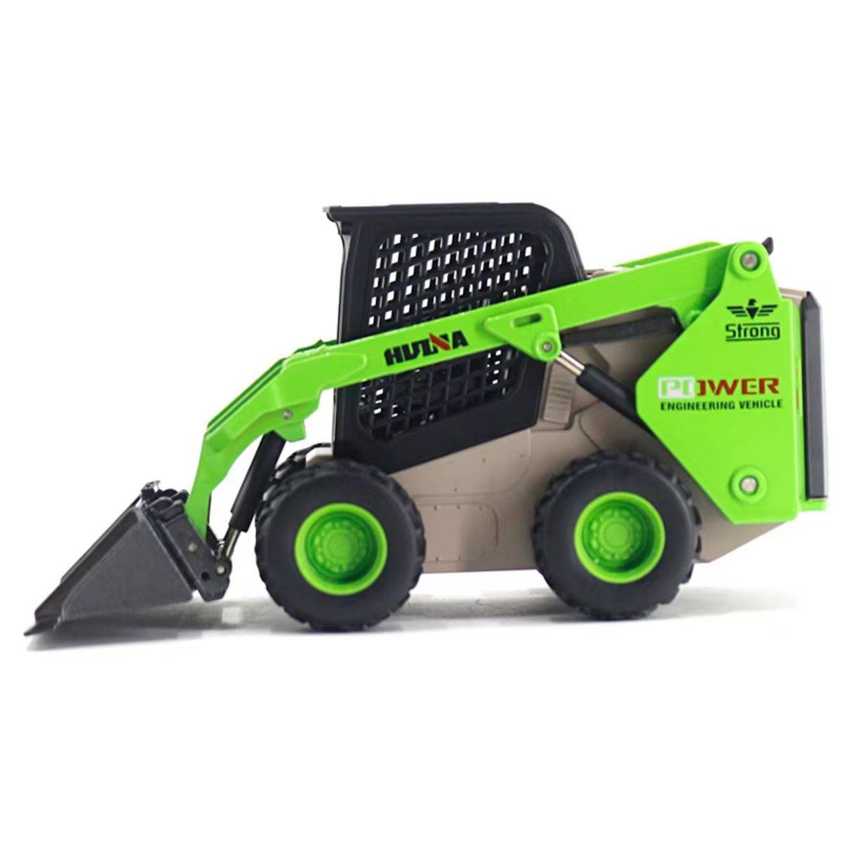 Huina 1707 1:50 Alloy Wheel Loader Static Model - HugmieToys