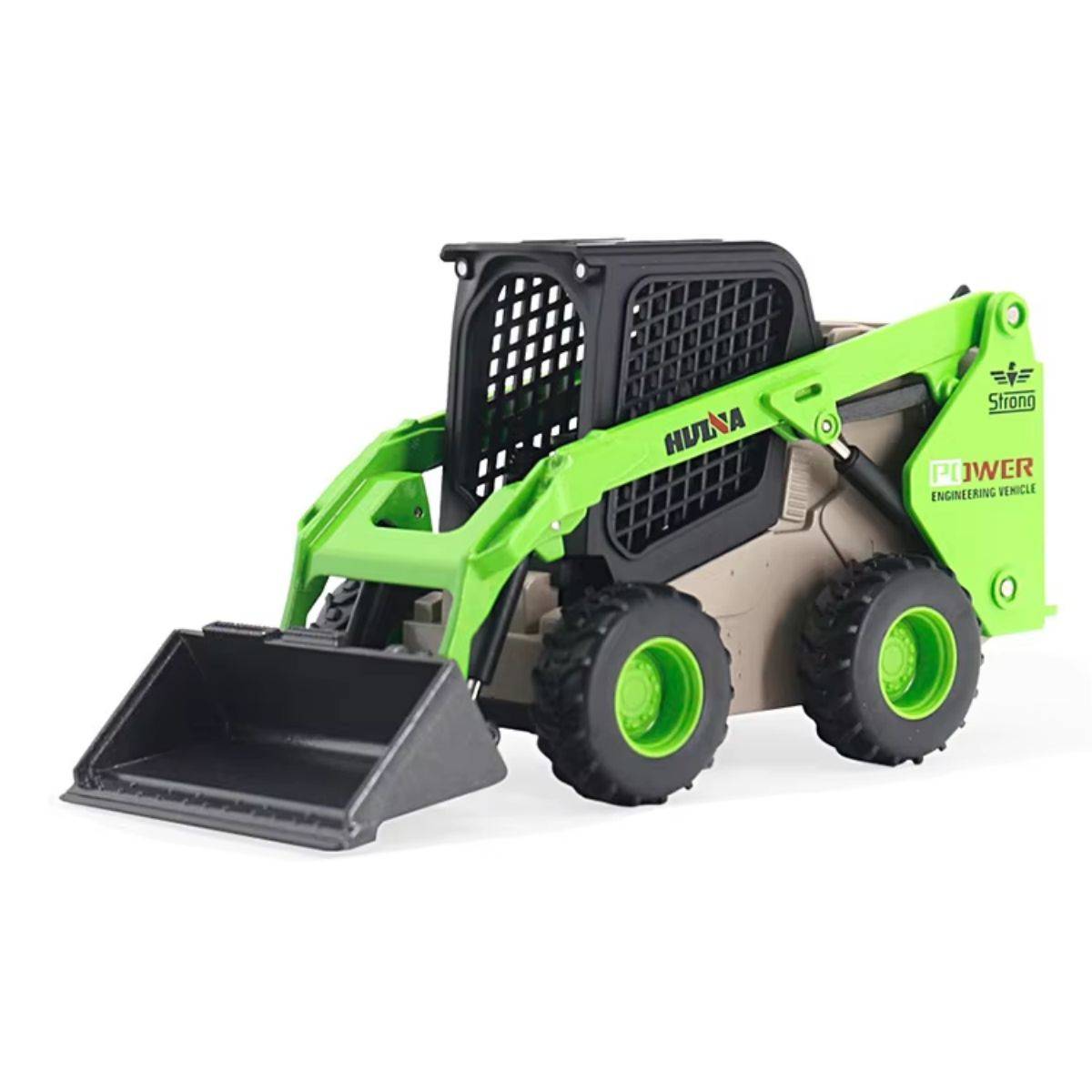 Huina 1707 1:50 Alloy Wheel Loader Static Model - HugmieToys