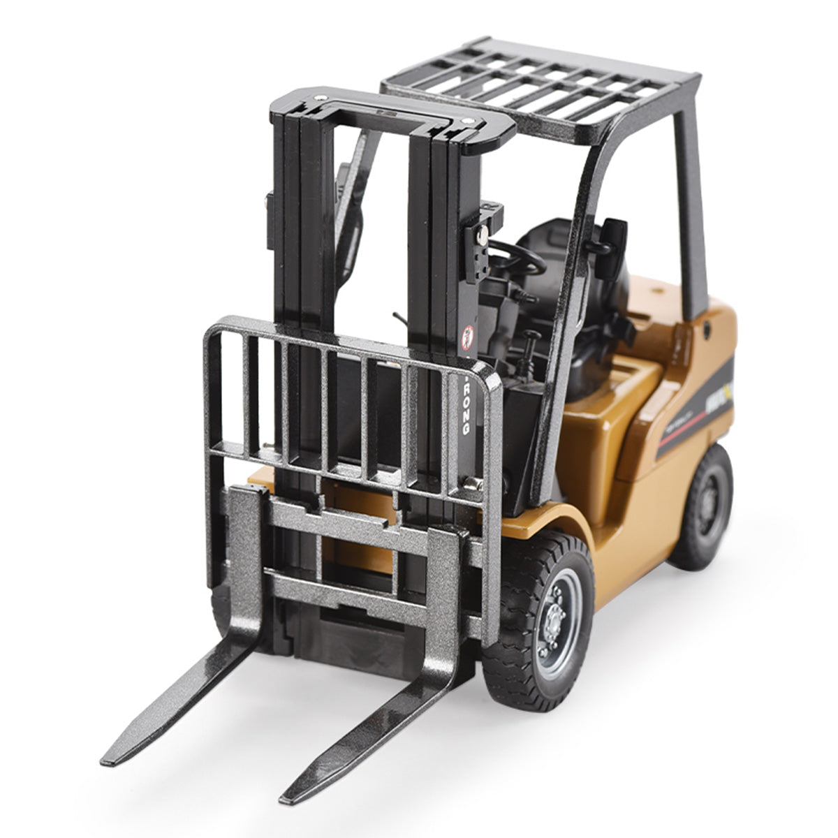 Huina 1717 1:50 Alloy Forklift Static Model - HugmieToys