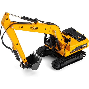 Huina 1722 1:50 Alloy Diecast Long Arm Excavator - HugmieToys