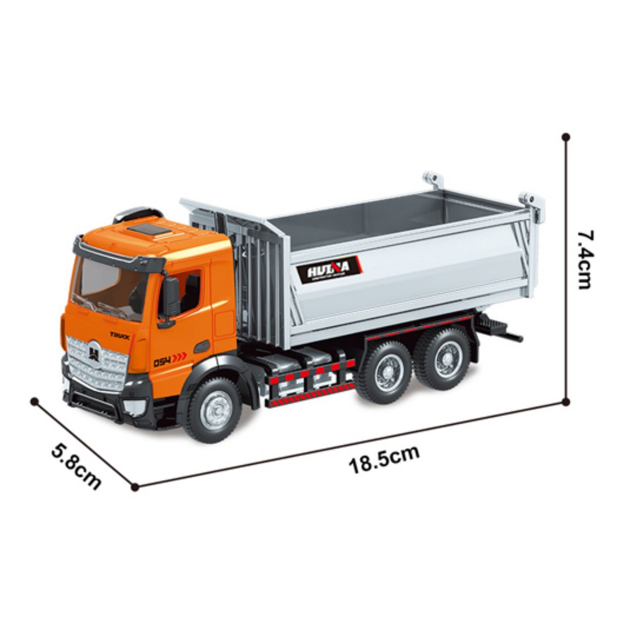 Huina 1736 1:50 Semi-Alloy Mining Dump Truck Static Model