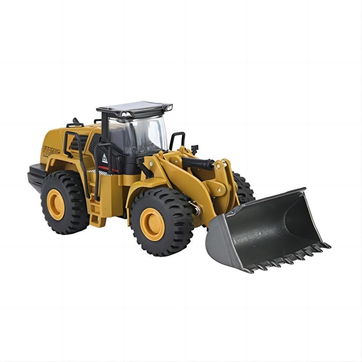 Huina 1813 1:60 Alloy Loader Static Model with realistic detailing and durable alloy construction. Ideal for collectors and toy vehicle enthusiasts.