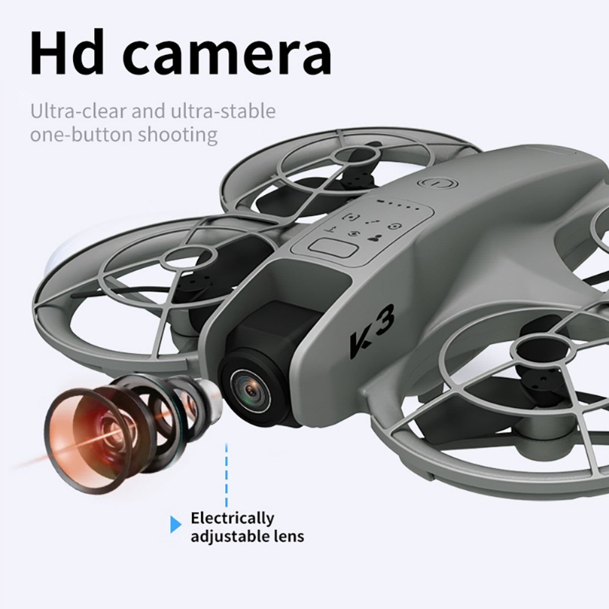 K3 HD Three Aerial Remote Control Drone