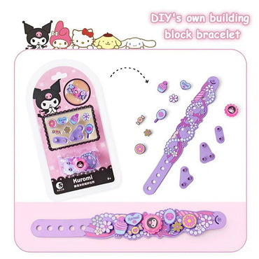 Kids Building Block Bracelet Making Kit