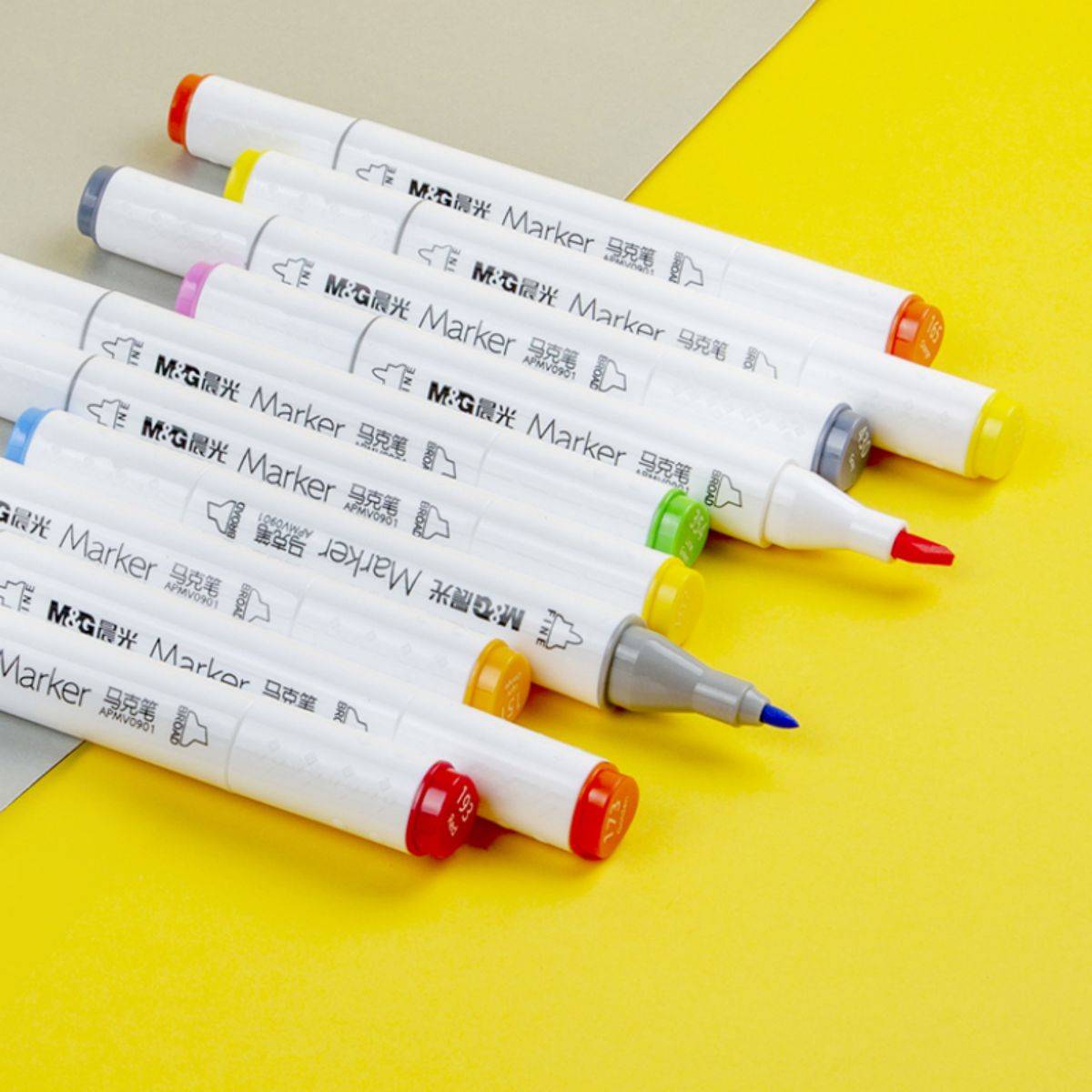 M&G Kids Series Double Tipped Marker Pen Set-HugmieToys