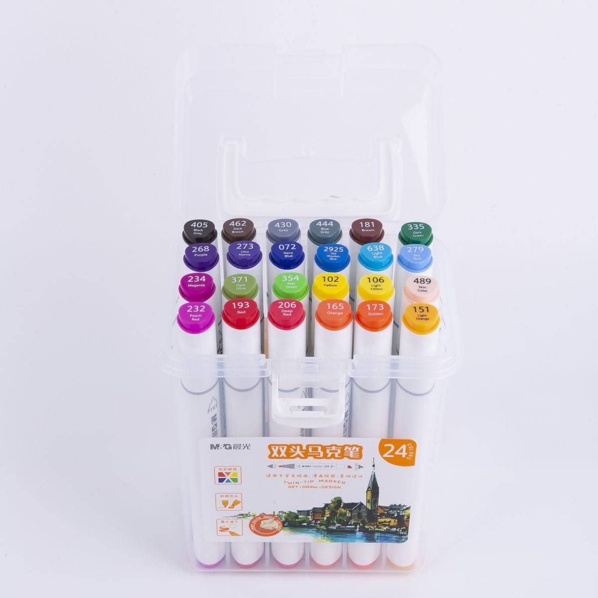 M&G Kids Series Double Tipped Marker Pen Set-HugmieToys