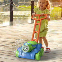 P099 Kids Bubble Lawn Mower Automatic Bubble Blower - HugmieToys