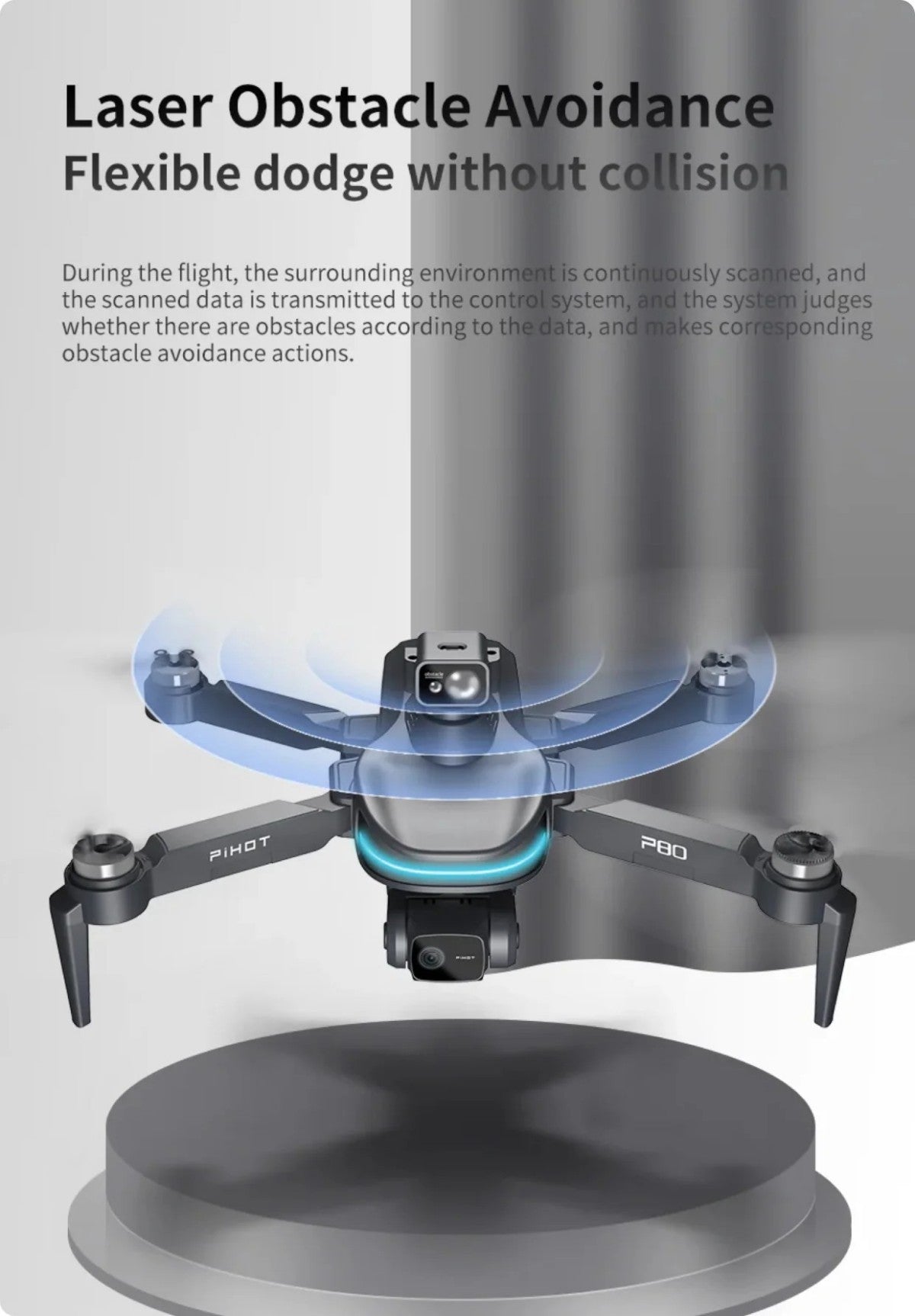 PIHOT P80 Max2 Smart GPS 4K Drone