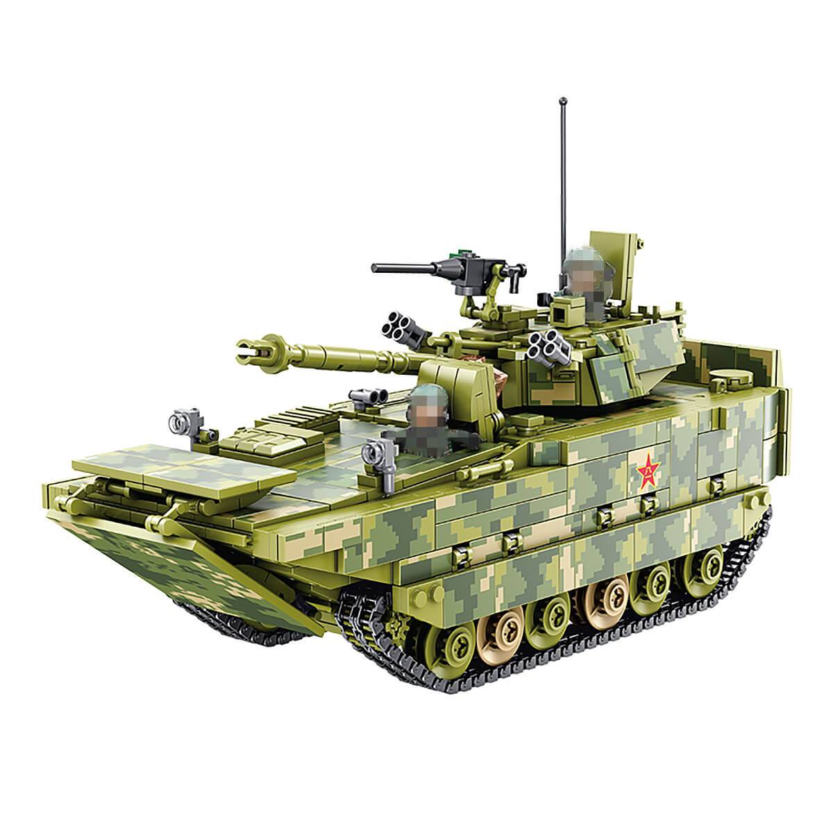 Panlos Brick 632007 Amphibious Infantry Fighting Vehicle 1285Pcs-HugmieToys