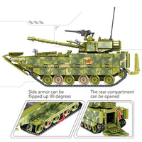 Panlos Brick 632007 Amphibious Infantry Fighting Vehicle 1285Pcs-HugmieToys