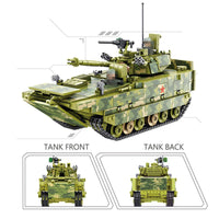 Panlos Brick 632007 Amphibious Infantry Fighting Vehicle 1285Pcs-HugmieToys