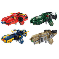 Panlos Brick 633102 Transformer Car to Gun Building Blocks