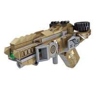 Panlos Brick 633102 Transformer Car to Gun Building Blocks-Beige