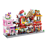 Panlos Brick 657032 Mini Street View Building Blocks