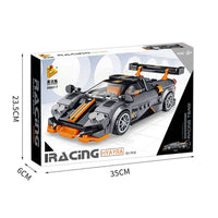 Panlos Brick 666017 Pagani Huayra Sports Car 351Pcs-HugmieToys