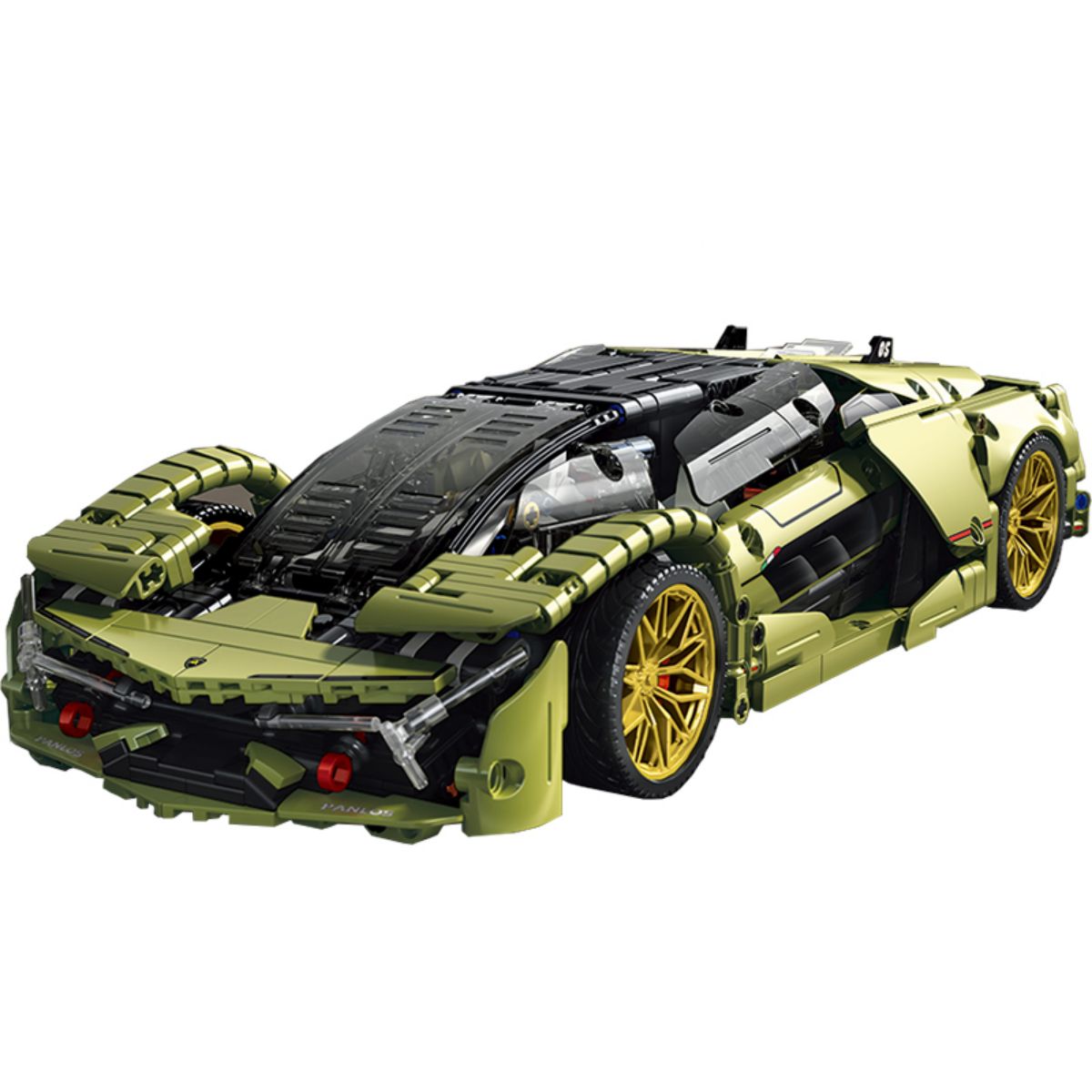 Panlos 673005 1:14 Lamborghini Sports Car Building Blocks