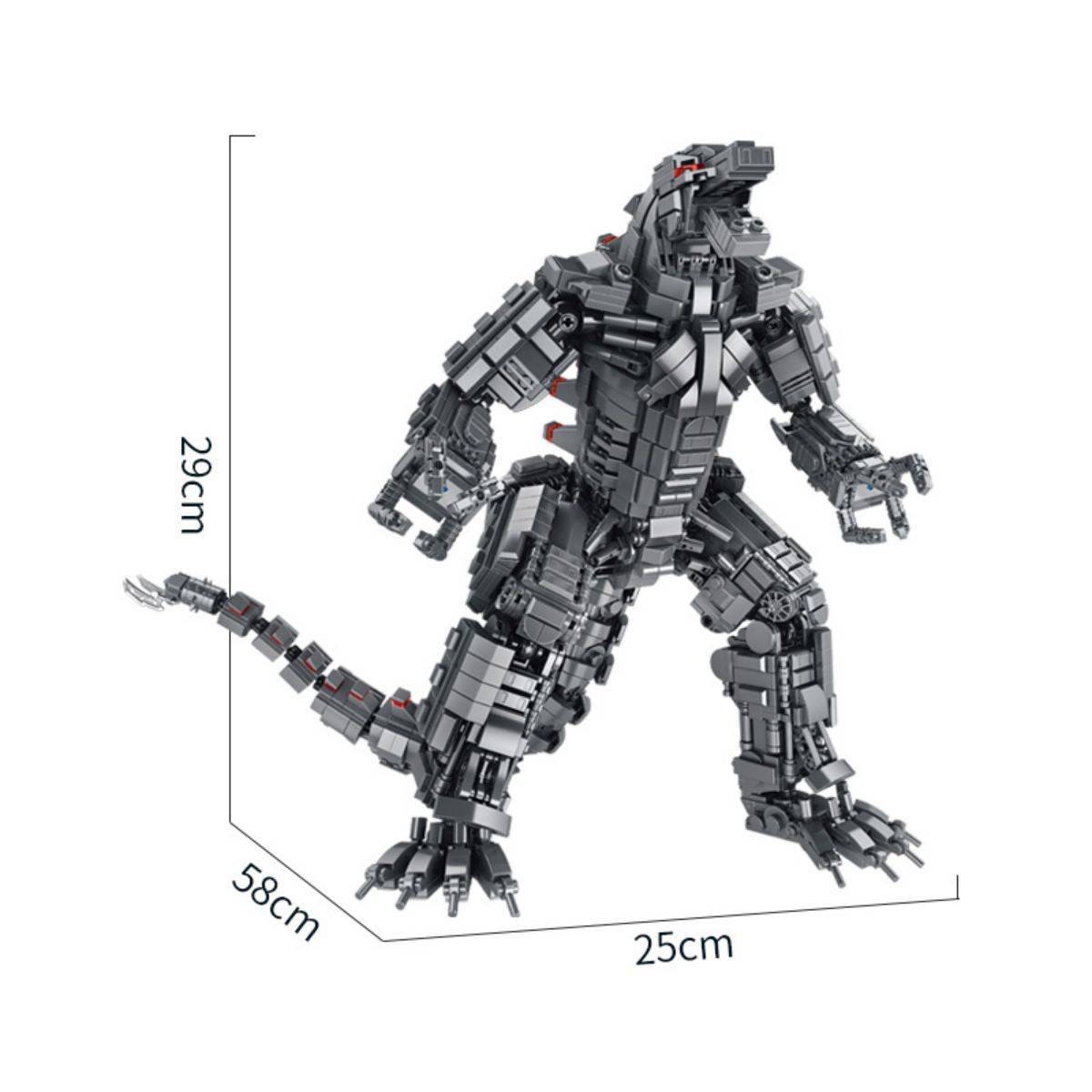 Panlos Brick 687003 Mecha Godzilla Building Blocks 1908Pcs