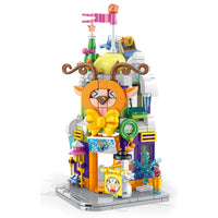 Panlos Brick 883004 Mini Street View Building Blocks