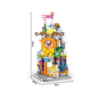 Panlos Brick 883004 Mini Street View Building Blocks