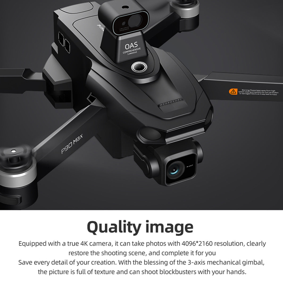 PIHOT P90 Max Smart GPS 4K Drone - HugmieToys