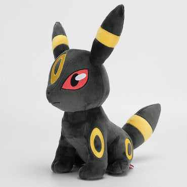 High-quality Pokemon Umbreon Plush Toy 24cm featuring soft, durable material and vibrant stitching. Ideal for cuddling or display.