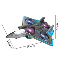 RC Fighter Plane Foam Drones with LED Light