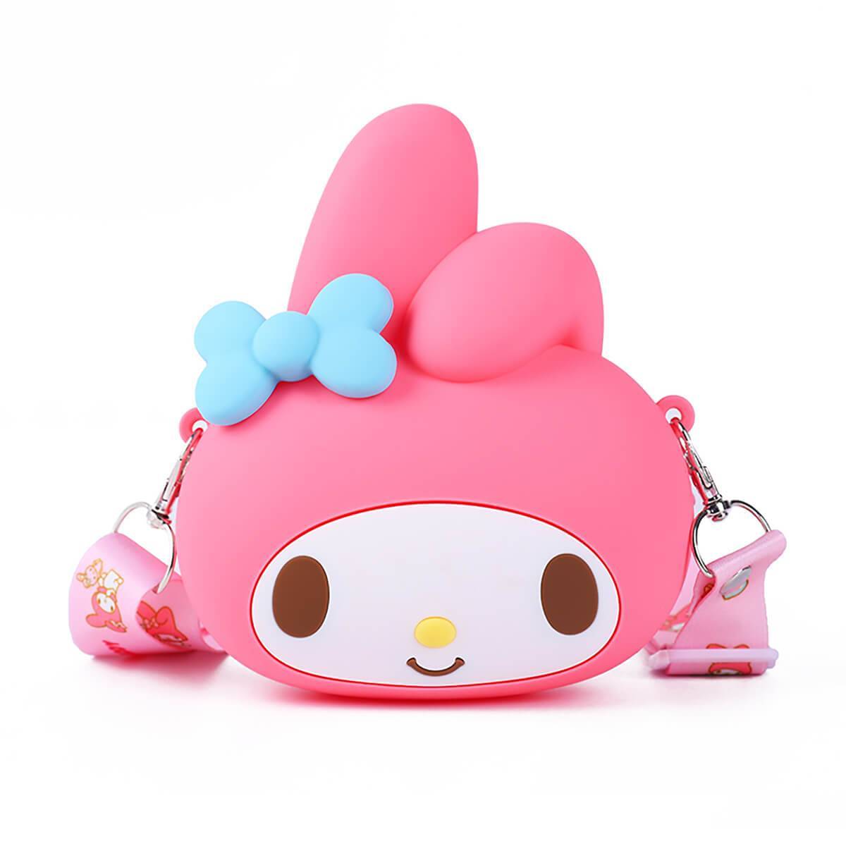 Sanrio Cartoon Silicone Mini Crossbody Bag - HugmieToys