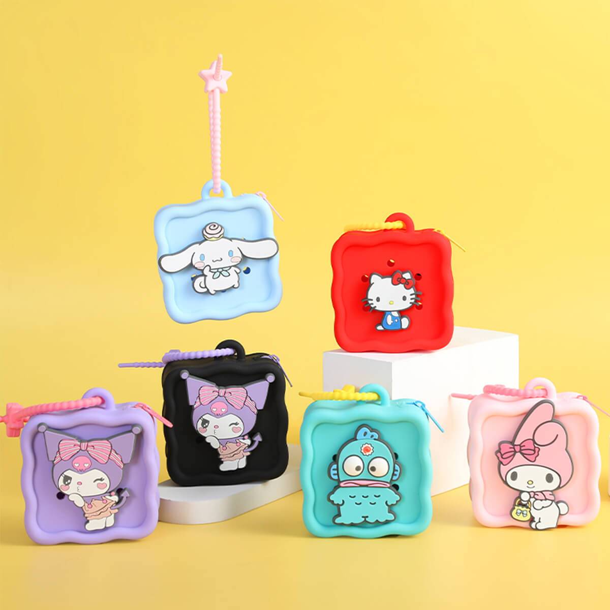 Sanrio Cartoon Silicone Mini Pouch - HugmieToys