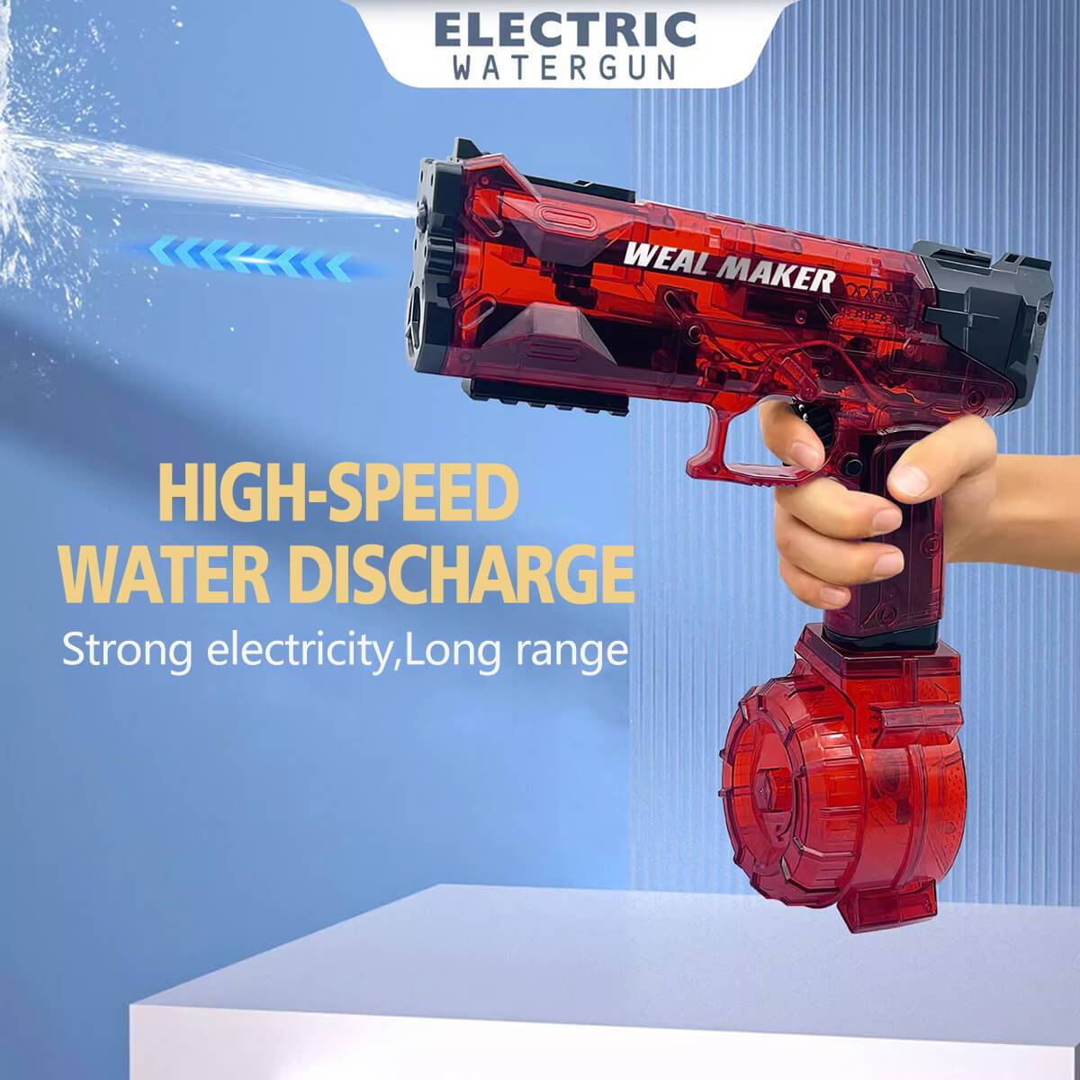 W555 Strongest Electric Water Gun for Adults Kids - HugmieToys