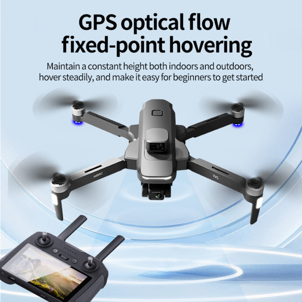 WBRC W5MAX Remote Control Aerial Drone