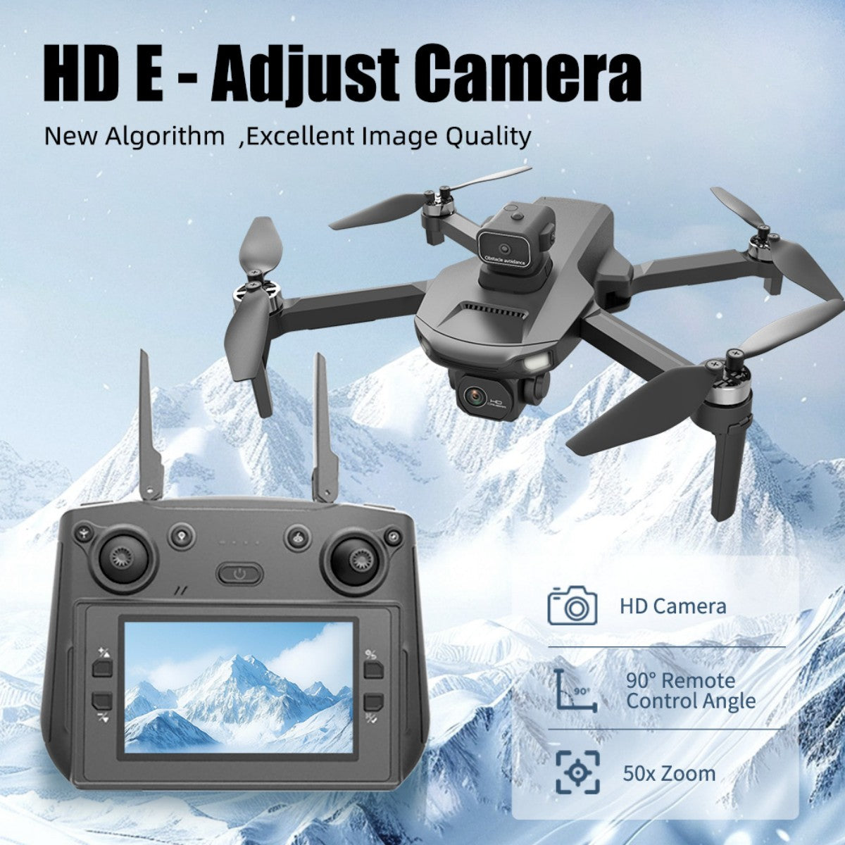 W9 GPS Drone With Screen Control HD Camera