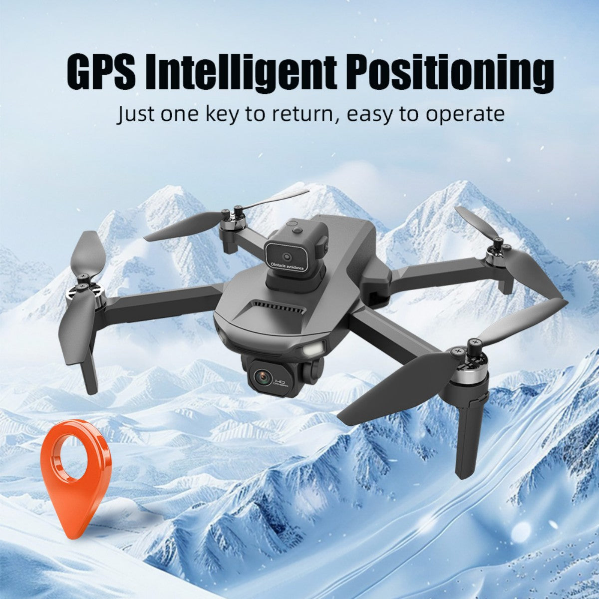 W9 GPS Drone With Screen Control HD Camera